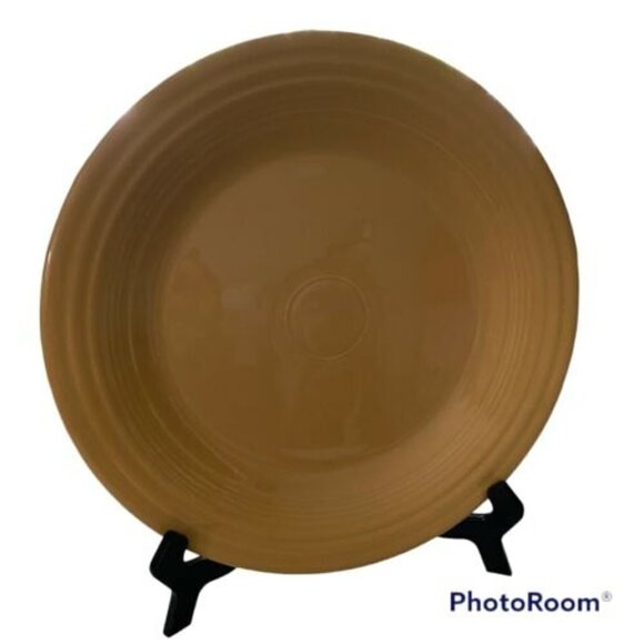Vintage Fiestaware 10-1/2” Original Yellow Plate Genuine fiesta HLCo USA Stamp - Picture 1 of 3